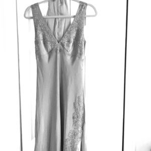 Silk Evening Dress & Shaw